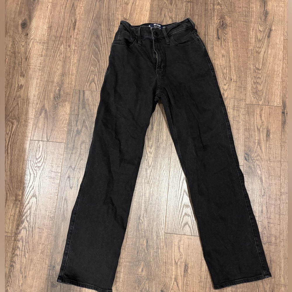 Hollister Women's High Rise Black Jeans